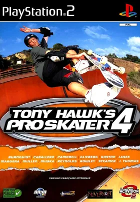 Tony Hawk's Pro Skater 4 box cover front